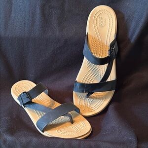 COPY - CROCS Black Sandals Comfortable Casual Footwear